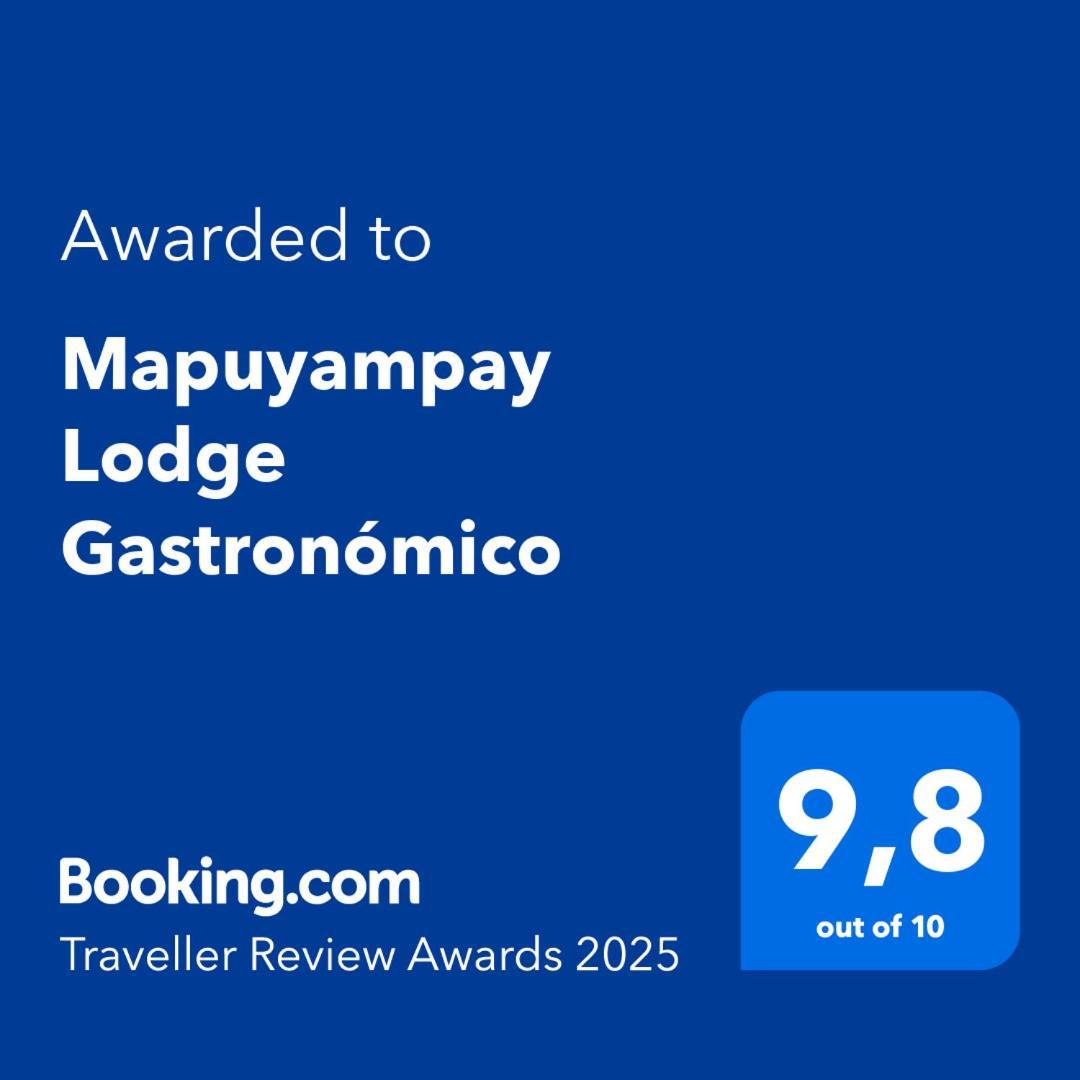 Mapuyampay Lodge Gastronomico Santa Cruz Eksteriør billede